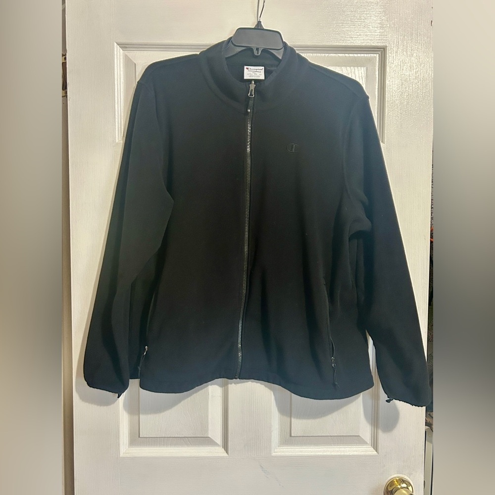 Champion Men's Dark Jacket with Full Zip